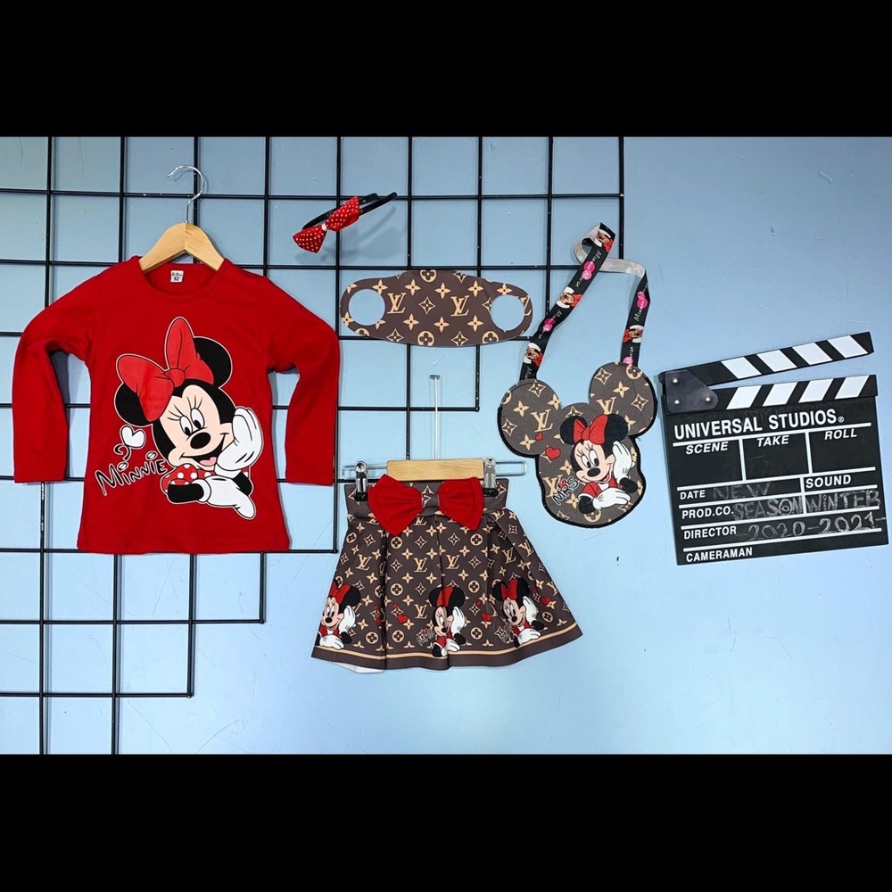 GIRLS 4 PIECE MINNE SET